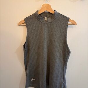 Adidas Sleeveless Mock Neck Golf Tank